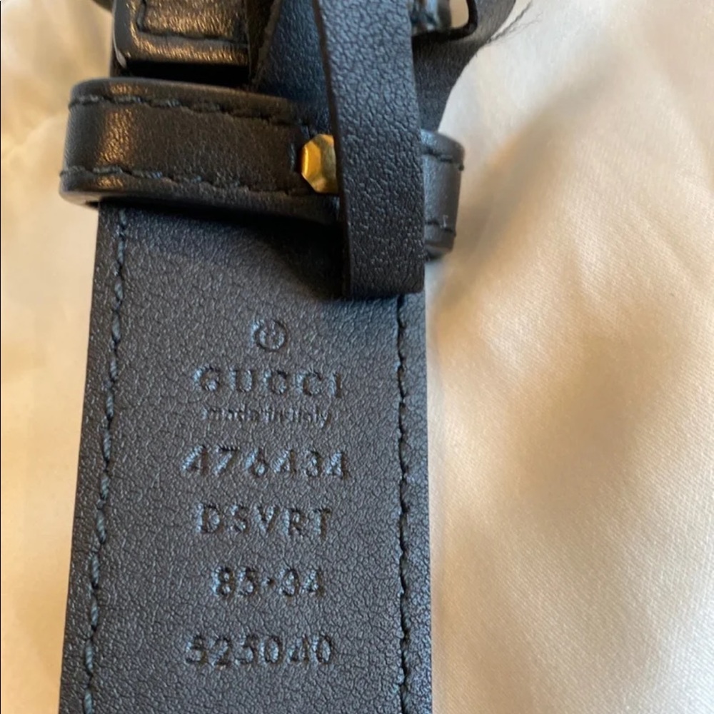 Gucci GG Marmont Matelassé Leather Belt Bag - Picture 10 of 12